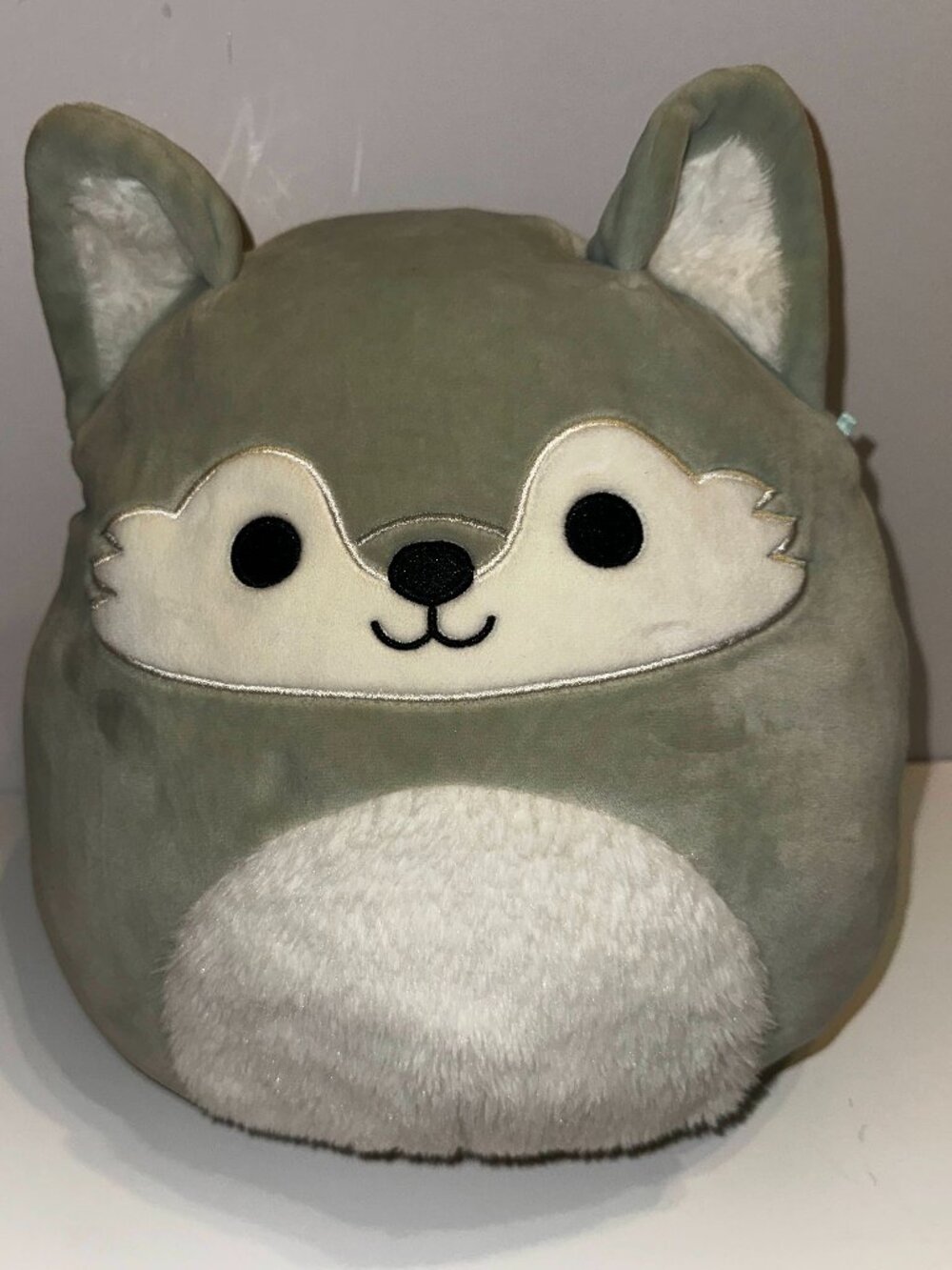 Squishmallows 11” 12" Oakley the Sage Green Wolf Plush Toy Stuffed Animal